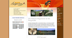 Desktop Screenshot of honigfreund.de
